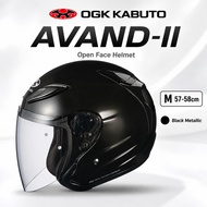 OGK KABUTO AVAND-II Black Metallic, Size M (57-58 cm)