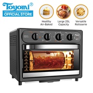 TOYOMI Air Fryer Oven 2 in 1 25L  [Model: AFO 2525RC] - Official TOYOMI Warranty Set.