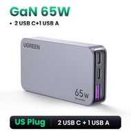 【Nexode Pro】UGREEN GaN 65W Ultra-thin Fast Charger Adapter for MacBook iPad iPhone 15 14 Pro Max Sa