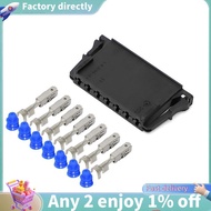 Bulb Holder Harness Pins for   C-Class W204 1-1355396-1 7P Connector with Terminals Rear Bulb Holder