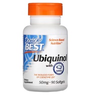 Doctor's Best, Ubiquinol with Kaneka, 50 mg, 90 Softgels