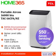 TCL Portable Aircon 16000 btu TAC-16CPA/NZ