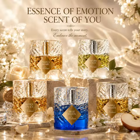 Luxury Perfume Angels Share Roses On Ice Apple Brandy Blue Moon Ginger Dash LHeure Verte Paradis Col