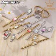 Octagonal Ellipse Italian Charm Modular Watch Fit 9mm Stainless Steel Module DIY Retro Personality M