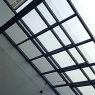 kanopi sleding atap solarflat besi holo galvanis