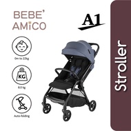 Bebe Amico Compact & convenience Auto-Folding Stroller A1 - New Born to 22kg