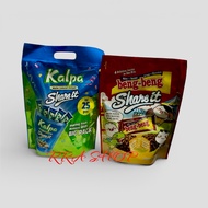 Beng beng Share it 200 grams (25 packs @ 8 grams) caramel wafer