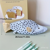 Don Fish Small Fish Grouper Pencil Case Quirky Niche Stationery Bag Storage Creative Thickened