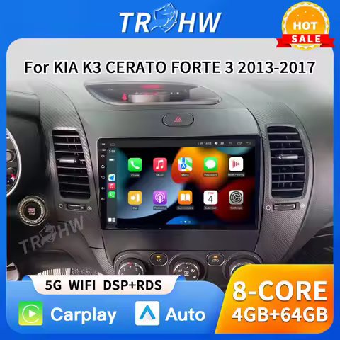 Android16 Carplay Auto For KIA K3 CERATO FORTE 3 YD Tuner 2013 2014 2015 2016 2017 video Player Mult