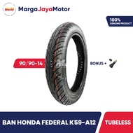 Ahm Honda Federal A12 Tire 90/90-14 Tubeless