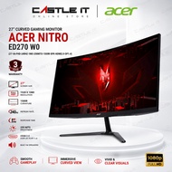 Acer Nitro ED270 W0 27 Inch Curved Gaming Monitor FHD 240Hz 1ms UM.HE0SM.002