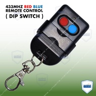 REMOTE CONTROL Autogate 2CH 433Mhz (DIP Switch) Transmitter x 3 and Receiver x 1