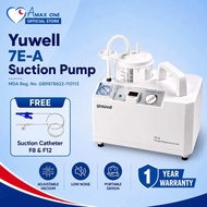 Yuwell Portable Phlegm Suction Pump (Machine 7E-A) + Suction Catheter
