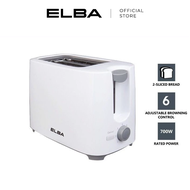 ELBA Toaster ET-G2770(WH) - 2-slice White (700W)