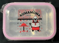 （全新）KUMAMON熊本熊不鏽鋼分隔便當盒#Yesterday