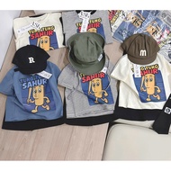 SAHUR TUNGshort sleeve SET FOR BABY baby boy outfit boy kids outfit