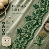 European premium design Border Lace for Wedding Dress / Border Lace Baju Kurung