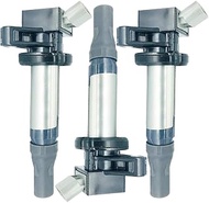 Set of 3 Ignition Coil Pack Compatible With Toyota Pixis Daihatsu Cuore VII Sirion M3 1KR-FE Engine 