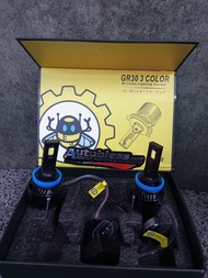 LED FOGLAMP 3 WARNA BEEBOT GR30 H11. FREE PASANG-Kumma.id
