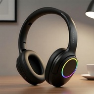 Erazer EH108 Wireless Headset, foldable design, BT 5.4, microphone, long-lasting battery Fon Kepala 