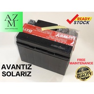 YAMAHA EGO AVANTIZ / EGO SOLARIZ MOTORCYCLE BATTERY ( FREE MAINTENANCE )