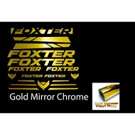 ✉∏♝Vinyl Sticker Sticker Foxter Frame Decals For Mountain Bike