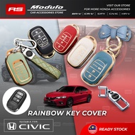 [𝐊𝐄𝐘 𝐂𝐎𝐕𝐄𝐑] Honda NEW CIVIC FE 2022 - 2025 Sarung Kunci Keyless Case Casing Car Accessories Bodykit 