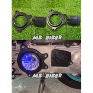 NVX155 V2 NMAX V2 CVT COVER TRANSPARENT WITH LED CVT ENGINE COVER SET NVX V2 NMAX V2