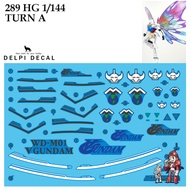 WATER DECAL [DELPI] 289 289 289N/289H HG TURN A WE-M01GUNDAM 1/144 [WATER DECAL]