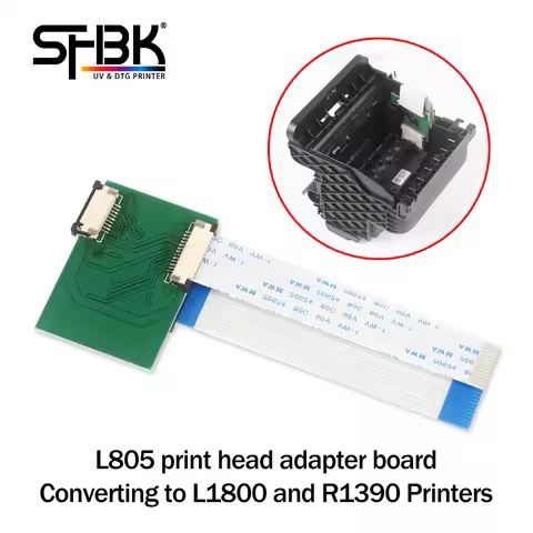 A3 UV DTF L1800 R1390 printer print head to for epson L805 L800 printer head fadapter motherboard ca