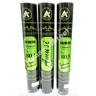 Amusi 803 Feather Badminton Shuttlecock / Quality Feather Shuttlecock [Indoor / Outdoor use] (Bulu T