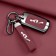 Zinc alloy Car key cover For Kia Sorento EV3 EV5 EV6 EV9 K3 K4 Sportage Telluride Carnival