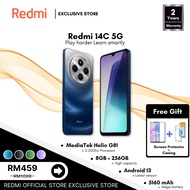 ✨NEW✨Redmi 14C 5G 6.88'+120Hz display / 8GB RAM + 256GB ROM / 50MP AI dual camera / 5160mAh battery 