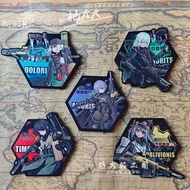 【Customized】Ave Mujica Tactical Hen Card Morale Badge 3D Velcro Patch /Badges/armband/Emblem Decorat