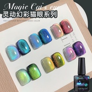 9D Nail Polish Cat's Eye Gel 8ml Soak Off Gel Polish Bright For Nail Art Design LED/UV Lamp Manicure