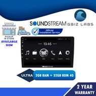 SOUNDSTREAM ANZUO ULTRA QLED 2GB RAM + 32GB ROM 4G DSP CAR ANDROID PLAYER - 9"/10.1" inch