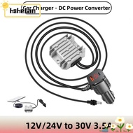 HSHELPH DC Power Converter, 12V/24V to 30V Digital Display Boost Power Converter, Durable 3.5A Max D