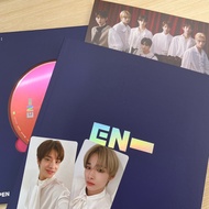enhypen border day one bdo full album + ni-ki jake photocard pc official