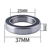 【HOT】 Ready Stock 2Pcs 25*37*7MM Ball Bearing 6805-2RS Thin Wall Deep Groove Steel Bearings