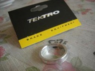 TEKTRO 一吋前叉上管鋁合金墊圈(銀色25.4*5mm) 3個60