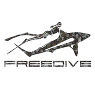 Camouflage spearfishing sticker spear fishing wetsuit freediving speargun camo