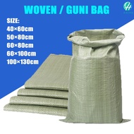New Guni plastik karung pastic bag Guni / Courier Bag / Plastic Karung Beg/PP Woven Beg Guni