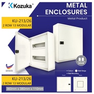 KOZUKA KU-213/26 METAL MODULAR ENCLOSURE DB BOX (2 ROW 13MODULAR) 26WAY #DB BOX