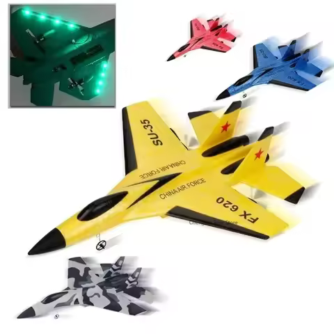 fx620 fx803 g1 RC Foam Aircraft SU-35 Plane 2.4G Radio Control Glider Remote Control Glider Airplane