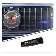 NewHot Sale Modified Black Center Mesh Labeling Body Monograms Emblem Grill logo Amg for Mercedes Be