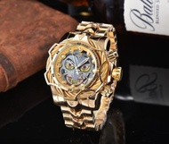 2026 Fashion Sports Product Men's Steel Band invicta Large Dial Steel Band Quartz Men's Watch b52