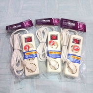 SNI Myled 3-Hole Plug Terminal Socket 3 Pin Socket 3m Extension Plug