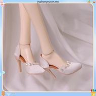 Bjd Shoes 1/3 As62 Female body 8cm BJD Shoes Elegant and Fashionable Doll Shoes with pearl edging Do