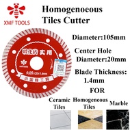 Diamond Cutting Disc Homogeneous Tiles Cutter Dry Cutting Disc for Marble Homogenous Ceramic Tiles C