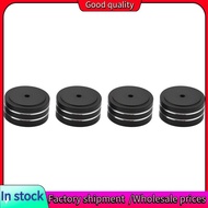 4Pcs 40X20Mm Aluminum HiFi AMP Speaker Isolation Stand Turntable  Feet Pad